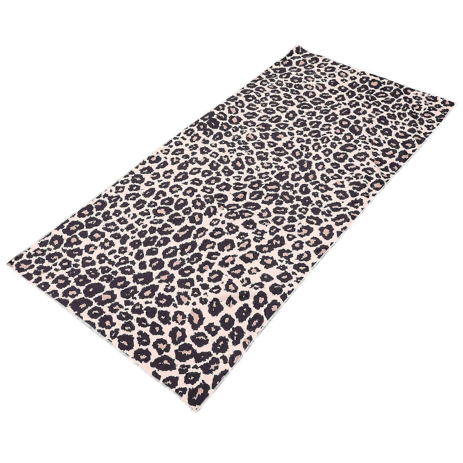 Leopard Beach Towel Microfiber for Summer Use 1 Piece