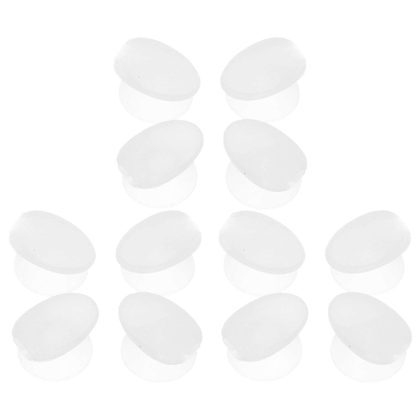 Makeup Brush Sleeve Silicone Cover for Lip Brush 12Pcs Protective Set