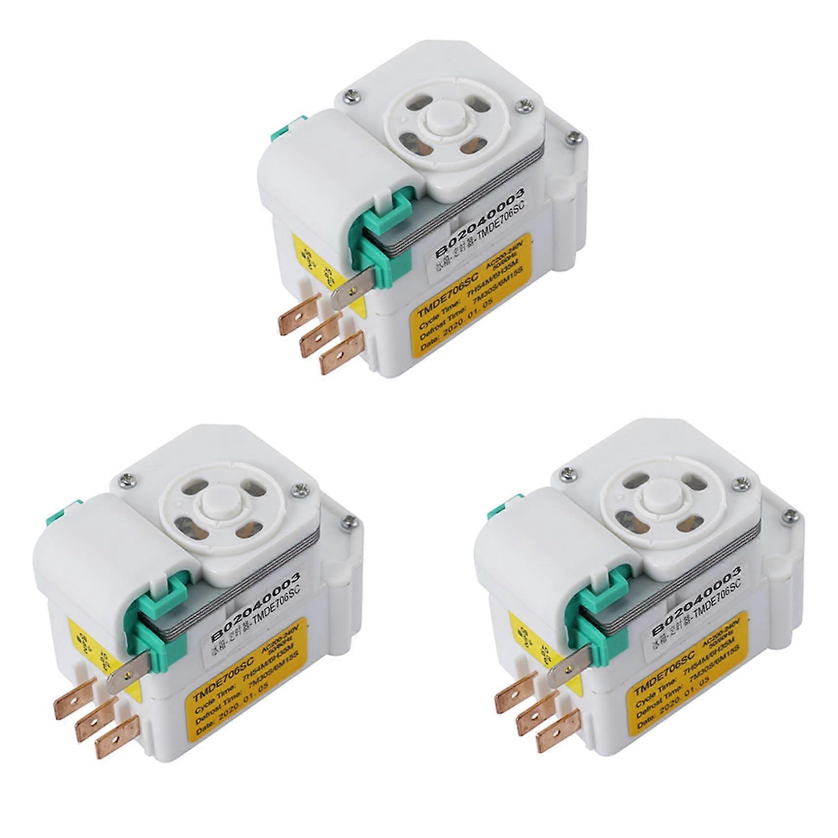 TMDE706SC Refrigerator Defrost Timer Easy Replacement Mechanical Defrost Control for Fridge