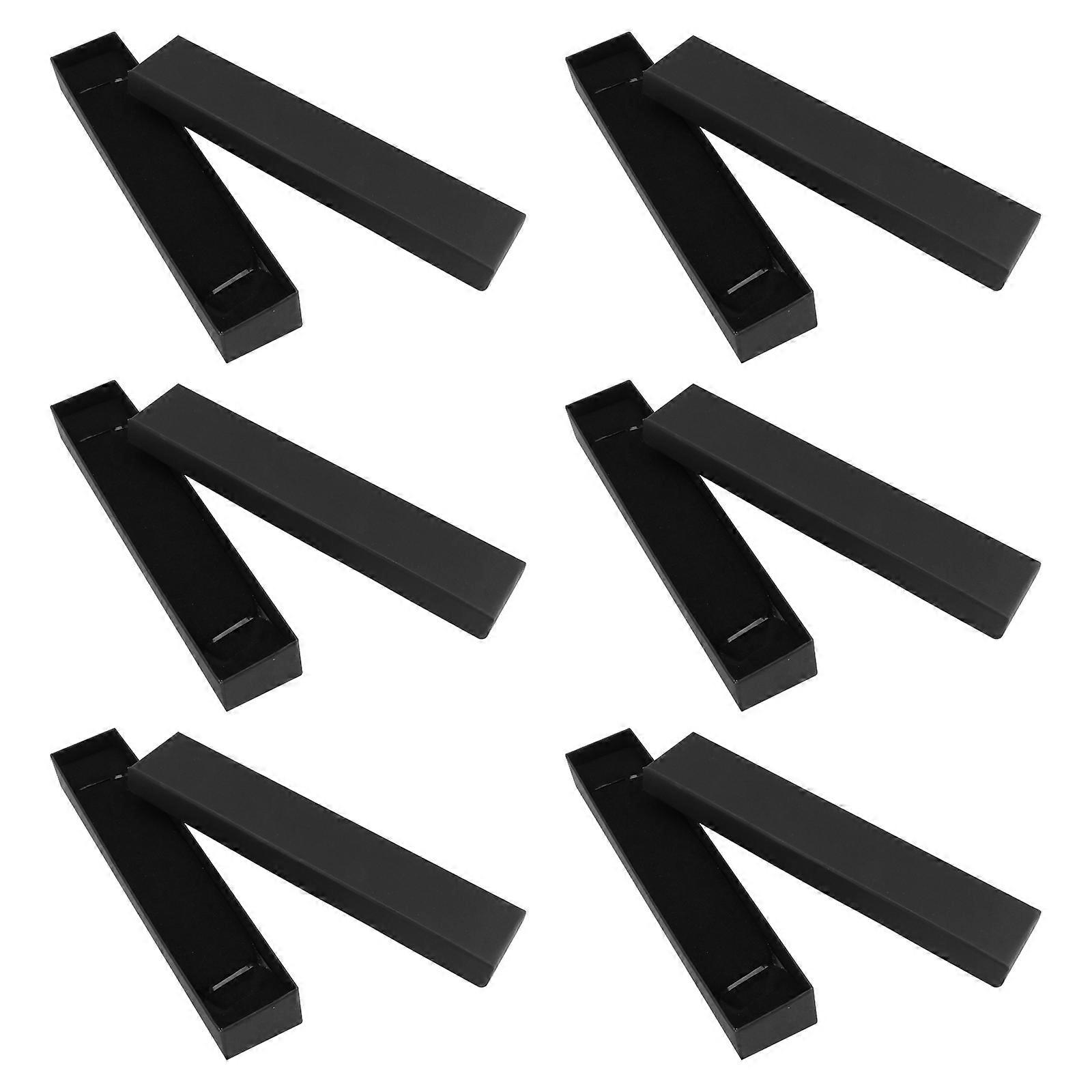 Jewelry Wrapping Boxes Jewelry Packaging Case Travel Dust-Proof Rectangular 10Pcs