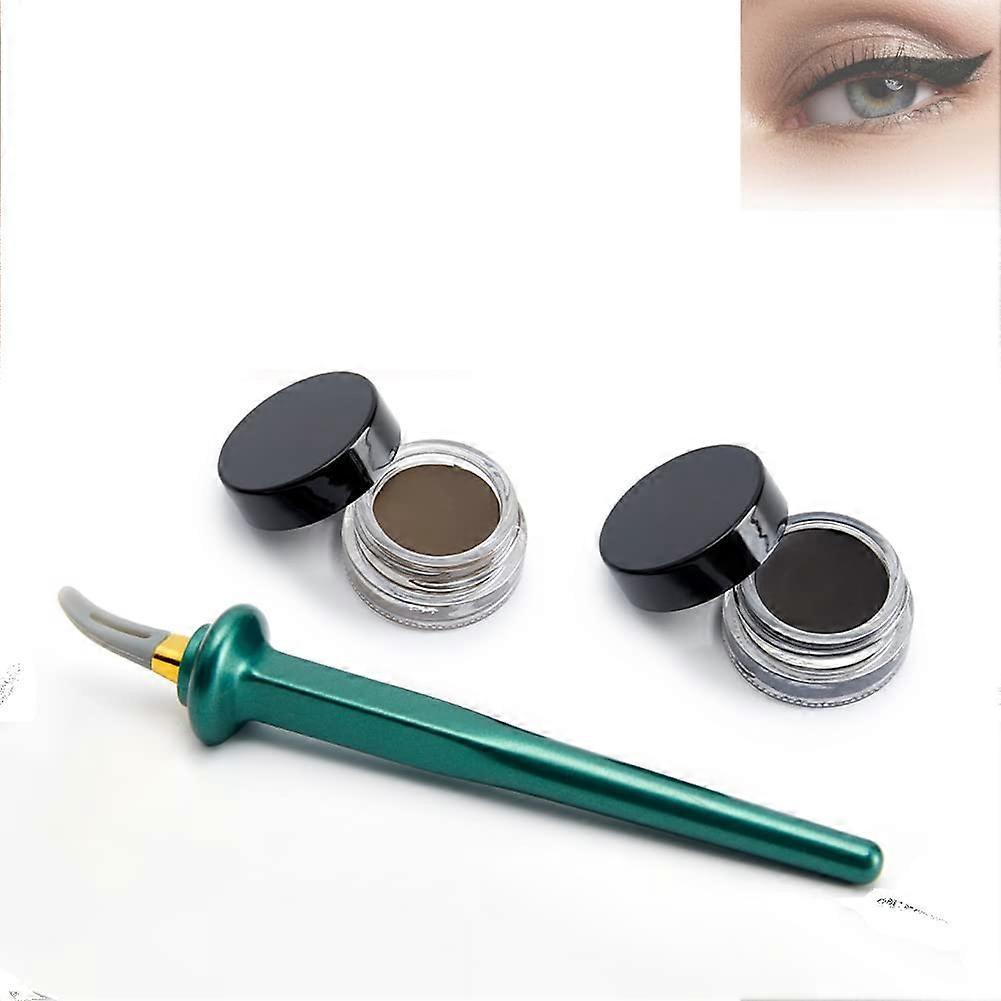 Eyeliner Guide with Flexible Silicone Tip, 3pcs Reusable Waterproof Applicator for Beginners
