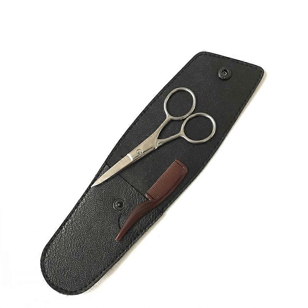 Beard Scissors Mustache Trimmer for Precision Grooming 3Sets