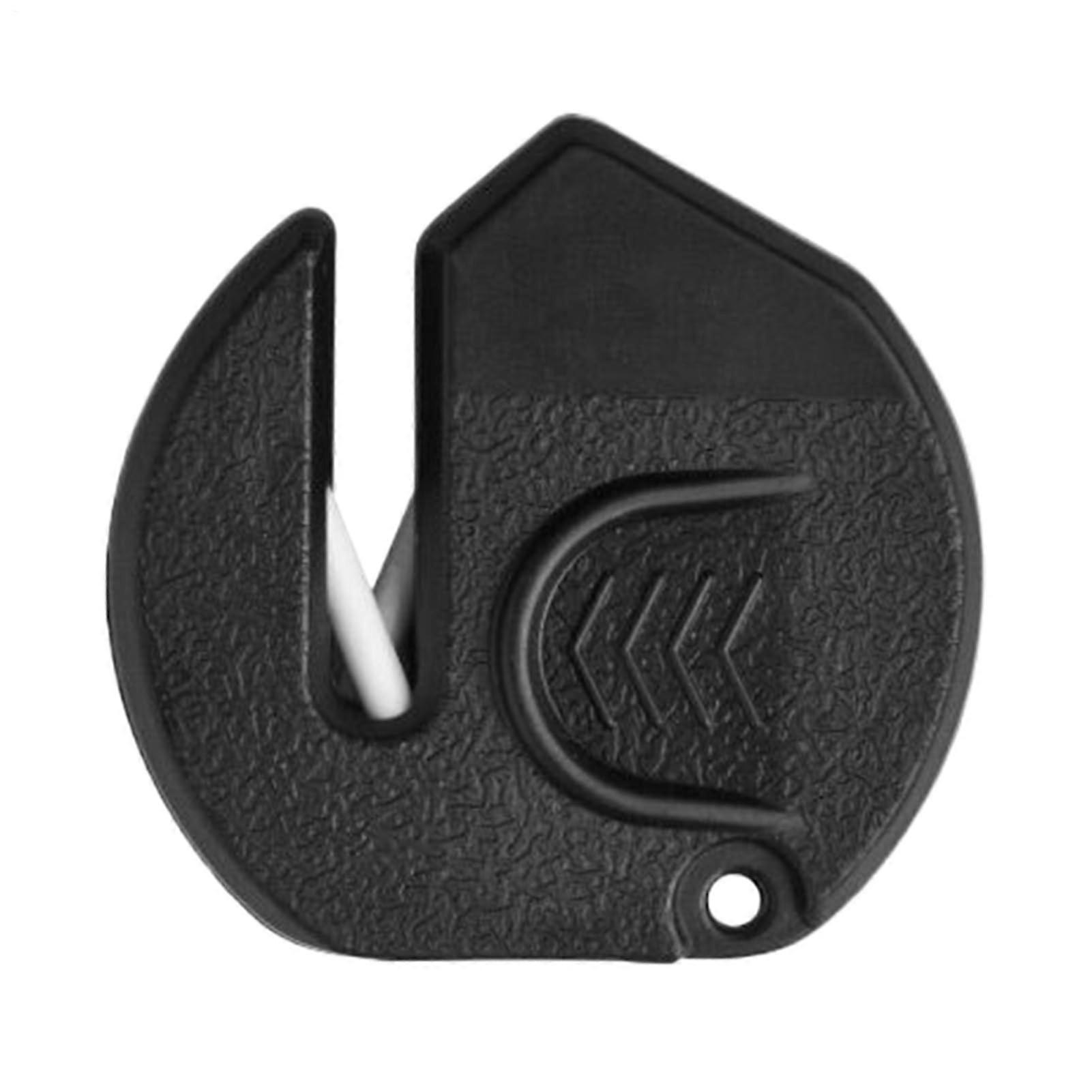 Kitchen Knife Sharpener with Instant VShape Sharpening and NonSlip Base, Compact for Home Use