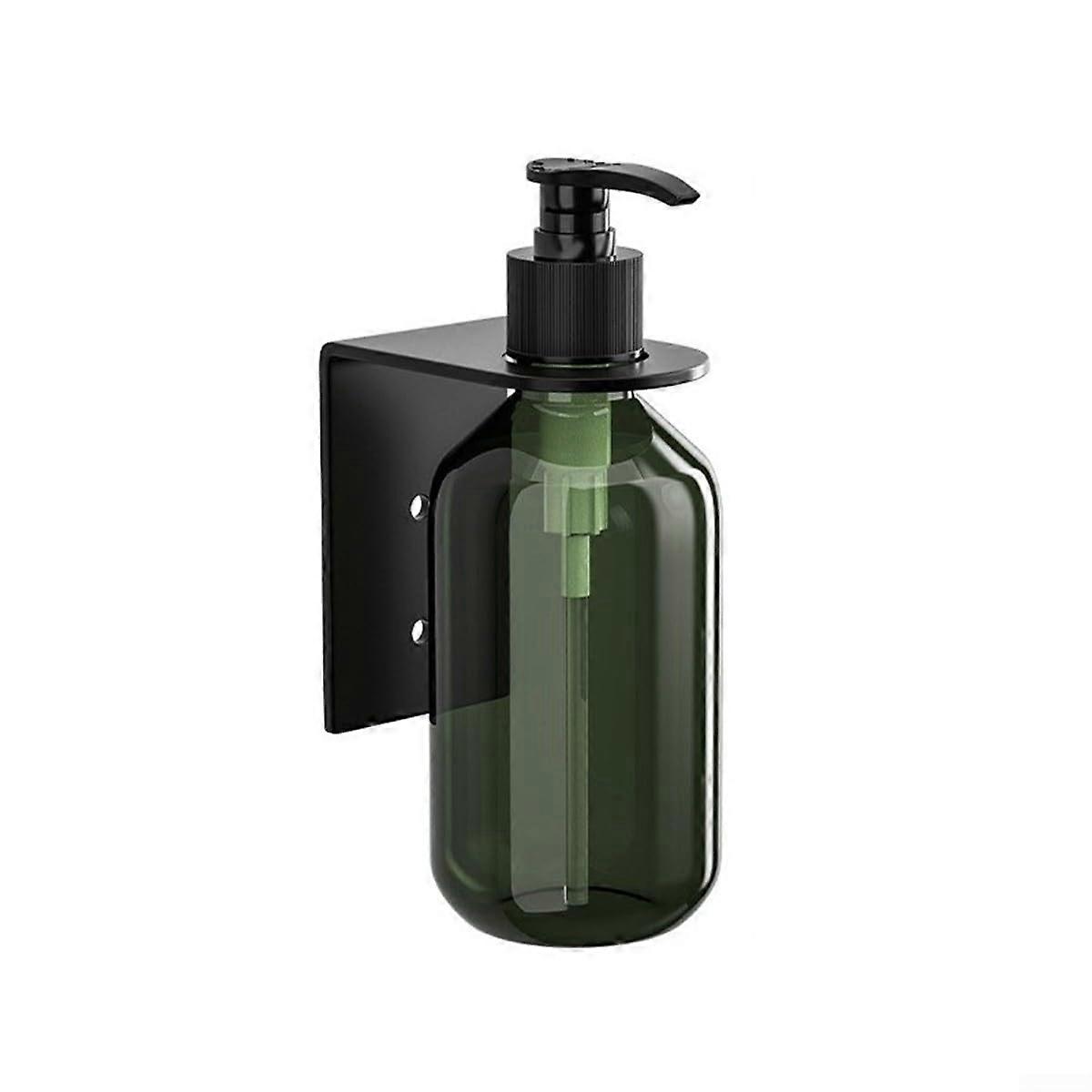 Wall Mounted Manual Liquid Soap Dispenser with Pump, Easy Refill for Kitchen Bathroom