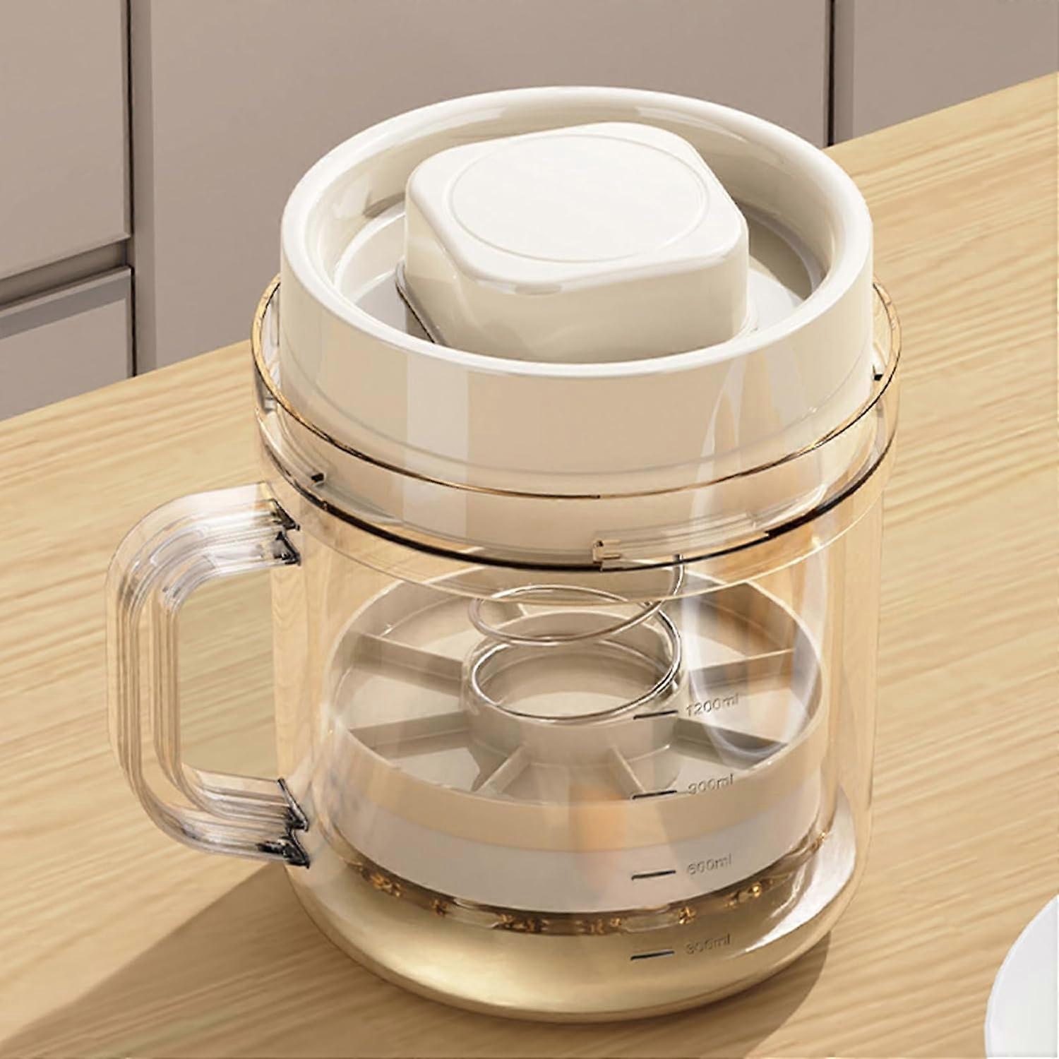 Reusable Large Capacity Yogurt Strainer Separator with Fast Filtration and Freshness Lid