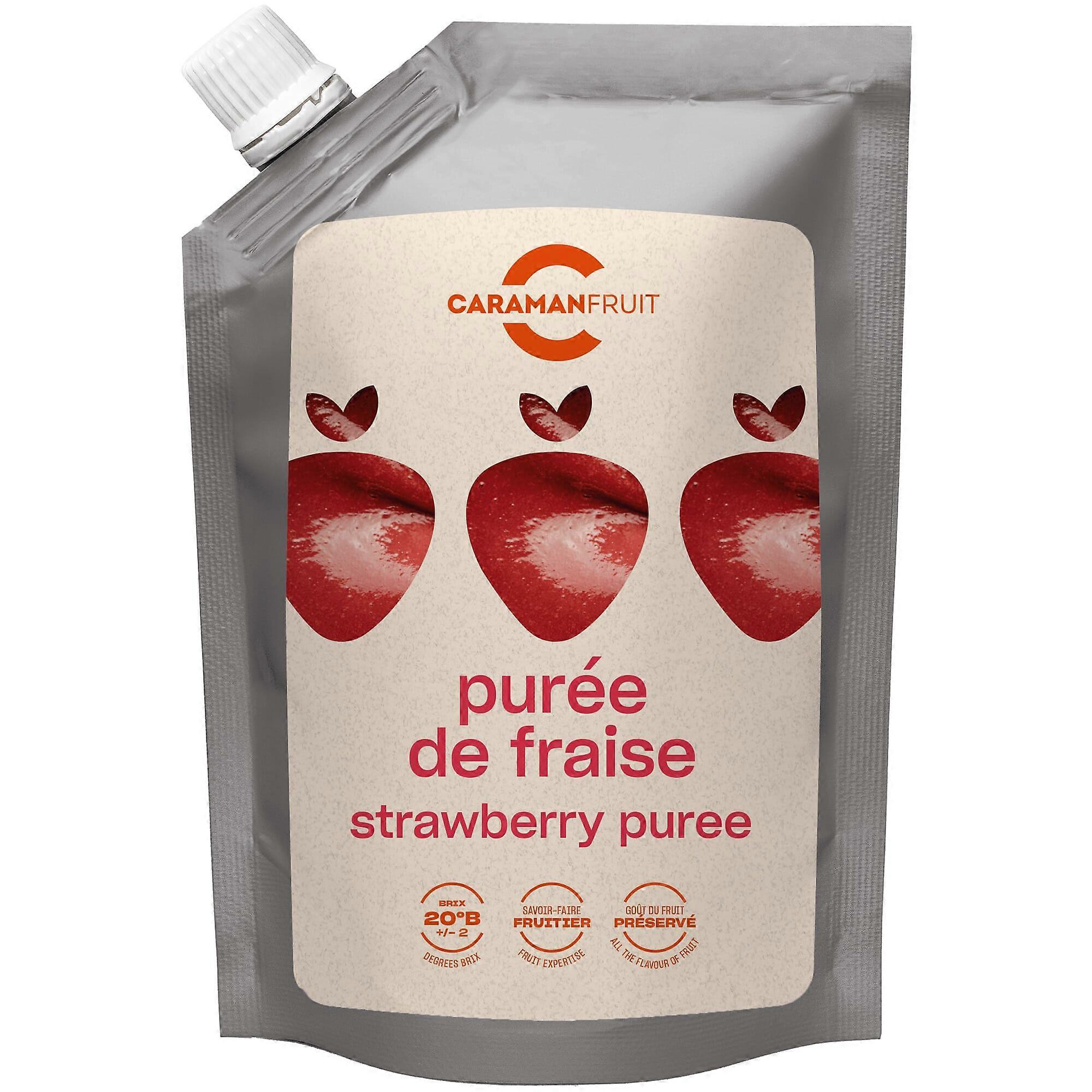 Caramanfruit Strawberry Fruit Puree, 1kg
