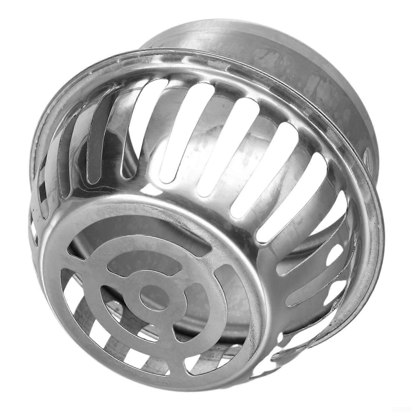 Stainless Steel Drain Cover 110mm AntiClog Design Adjustable Outdoor Gutter Filter RustResistant