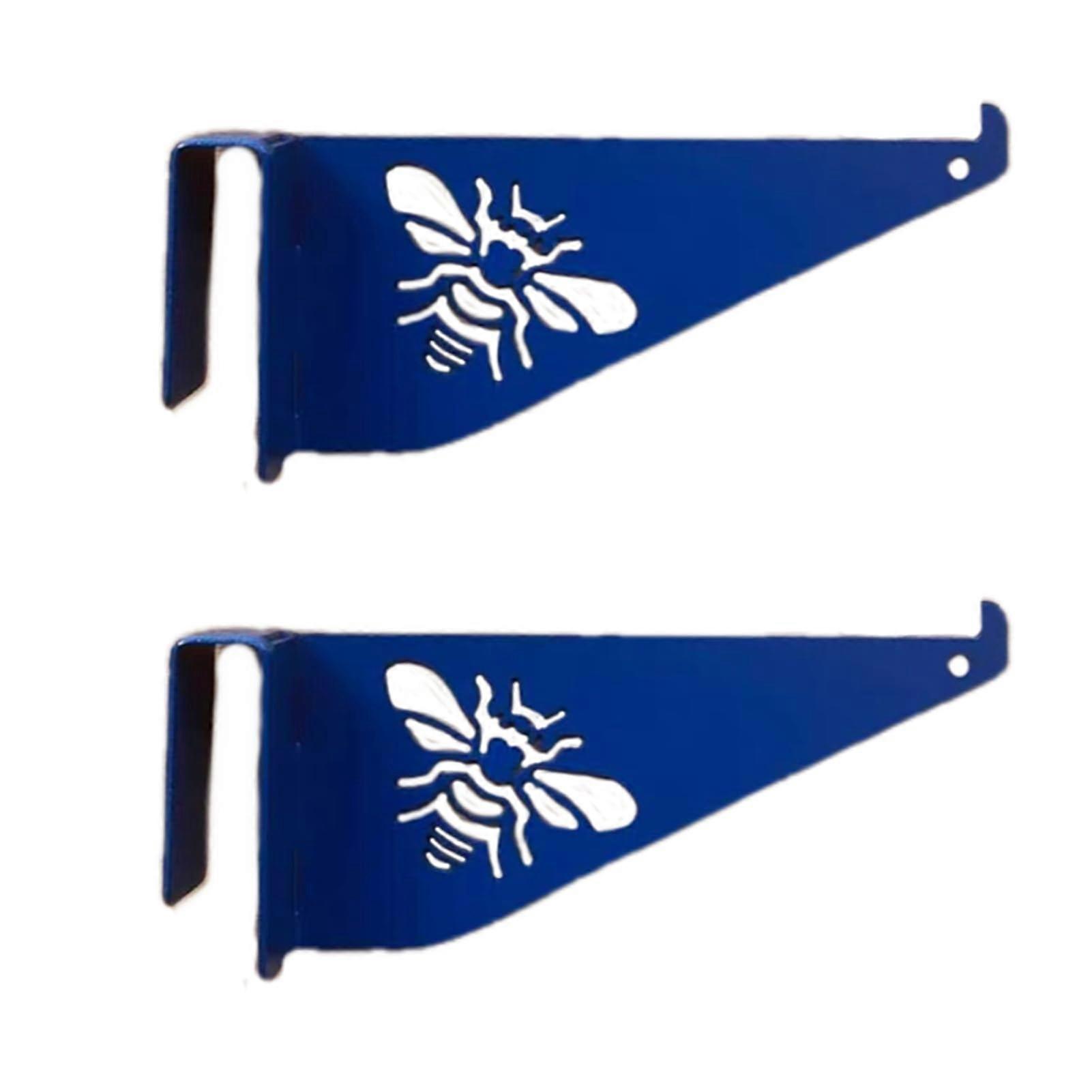 Metal Beekeeping Frame Holder Kit for Secure Hive Inspection and Stable Frame Support, 2Pcs