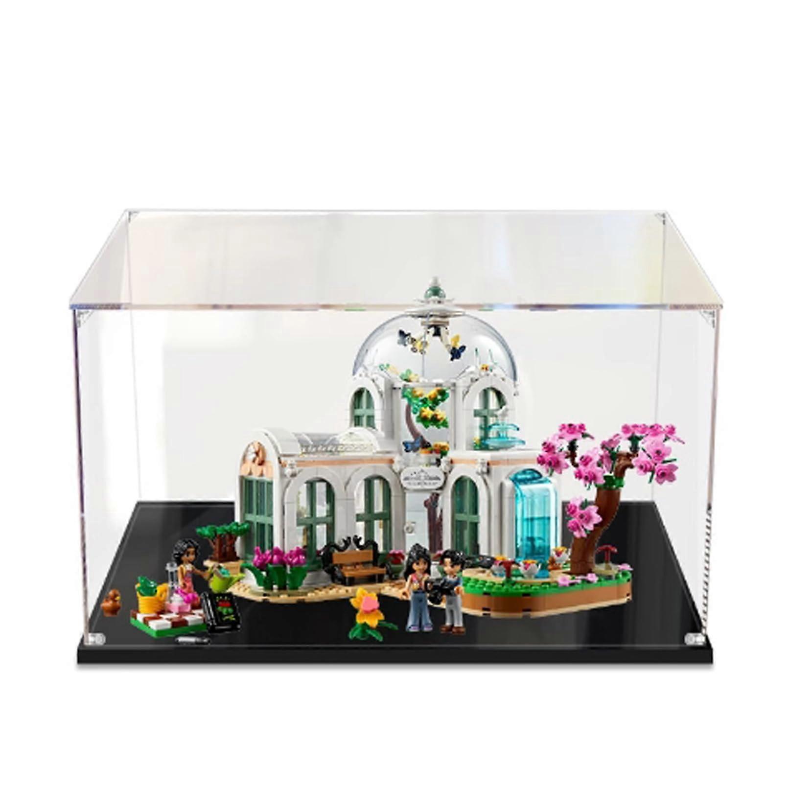 Acrylic Display Case Dustproof Transparent Showcase for  Botanical Gardens 41757