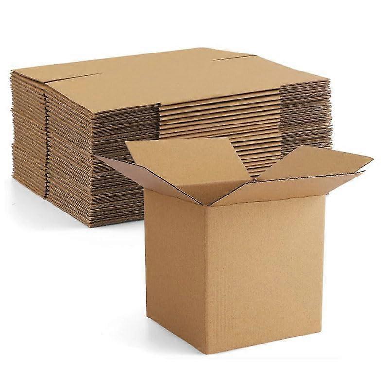 100 Pcs 5x5x5 Cardboard  Boxes Heavy Duty Easy Fold Small Cube for Packing and Storage