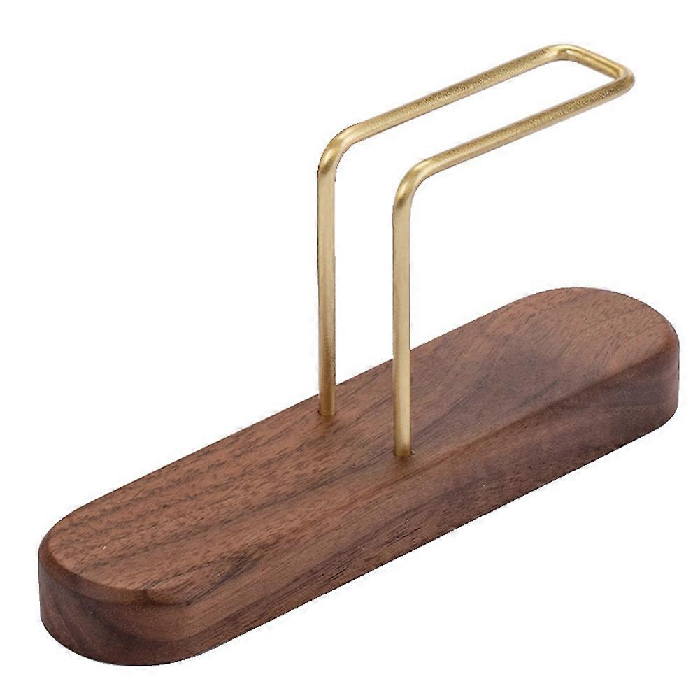 Solid Wood Coffee Filter Paper Storage Box Wooden Dustproof Bracket Universal Filter Paper Box Storage Rack