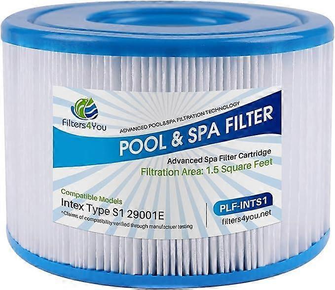 Pool Filter Cartridge Replacement 12 Pack Compatible with Intex PureSpa for Enhanced Dirt Capture