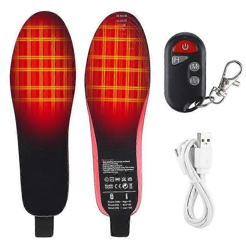 winter heating insoles electric large size temperature control