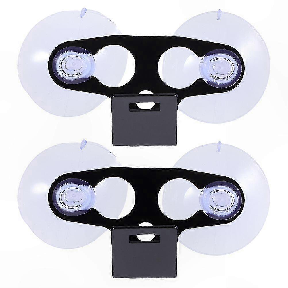 2-Pack Radar Suction Cup Mount: Windshield Bracket for Car Interior Accessories, Compatible with Most Radar Models