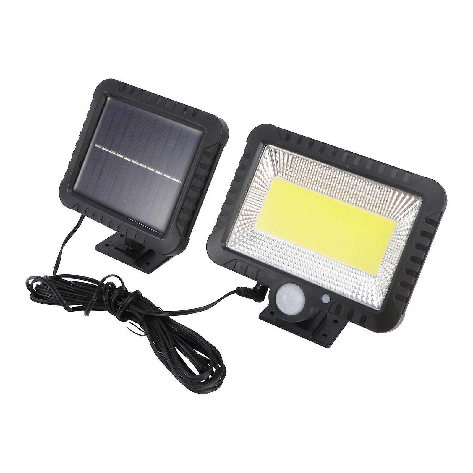 Split Wall Lamp Black for Body Sensing 6 Pieces for Home Use