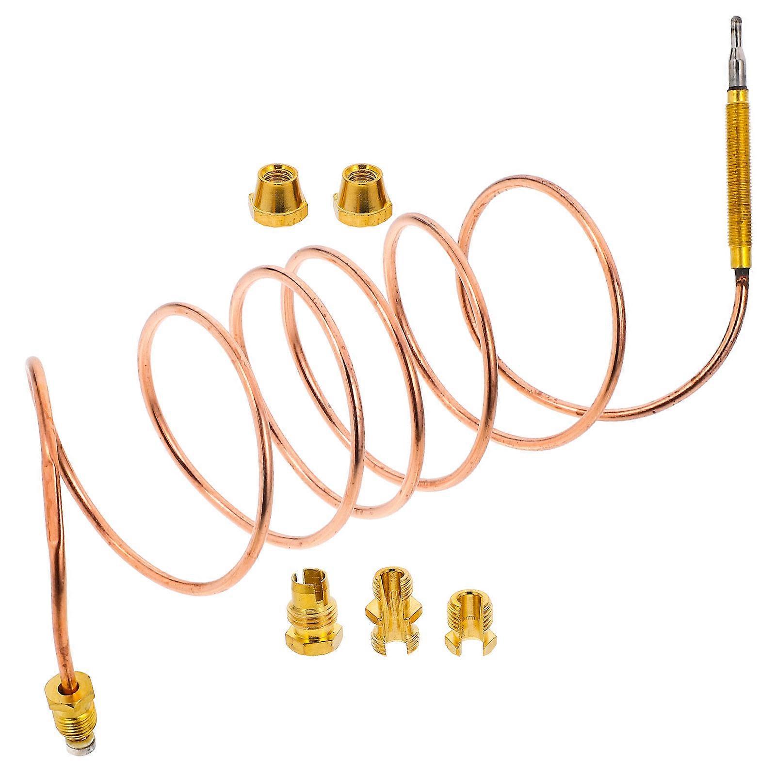 Universal Thermocouple Replacement Kit for Gas Stove 1Set Copper Material