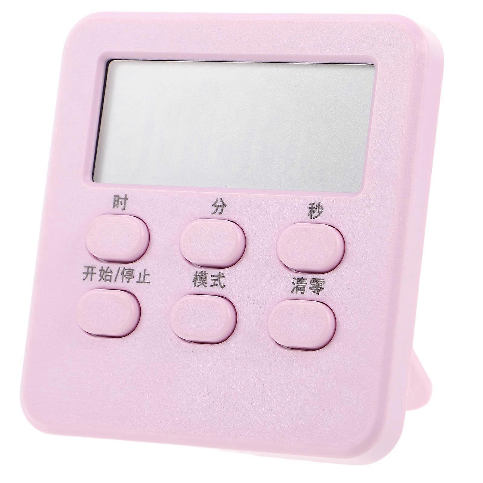 Digital Clock Timer Rectangle Timer Alarm Clock for Silent Operation