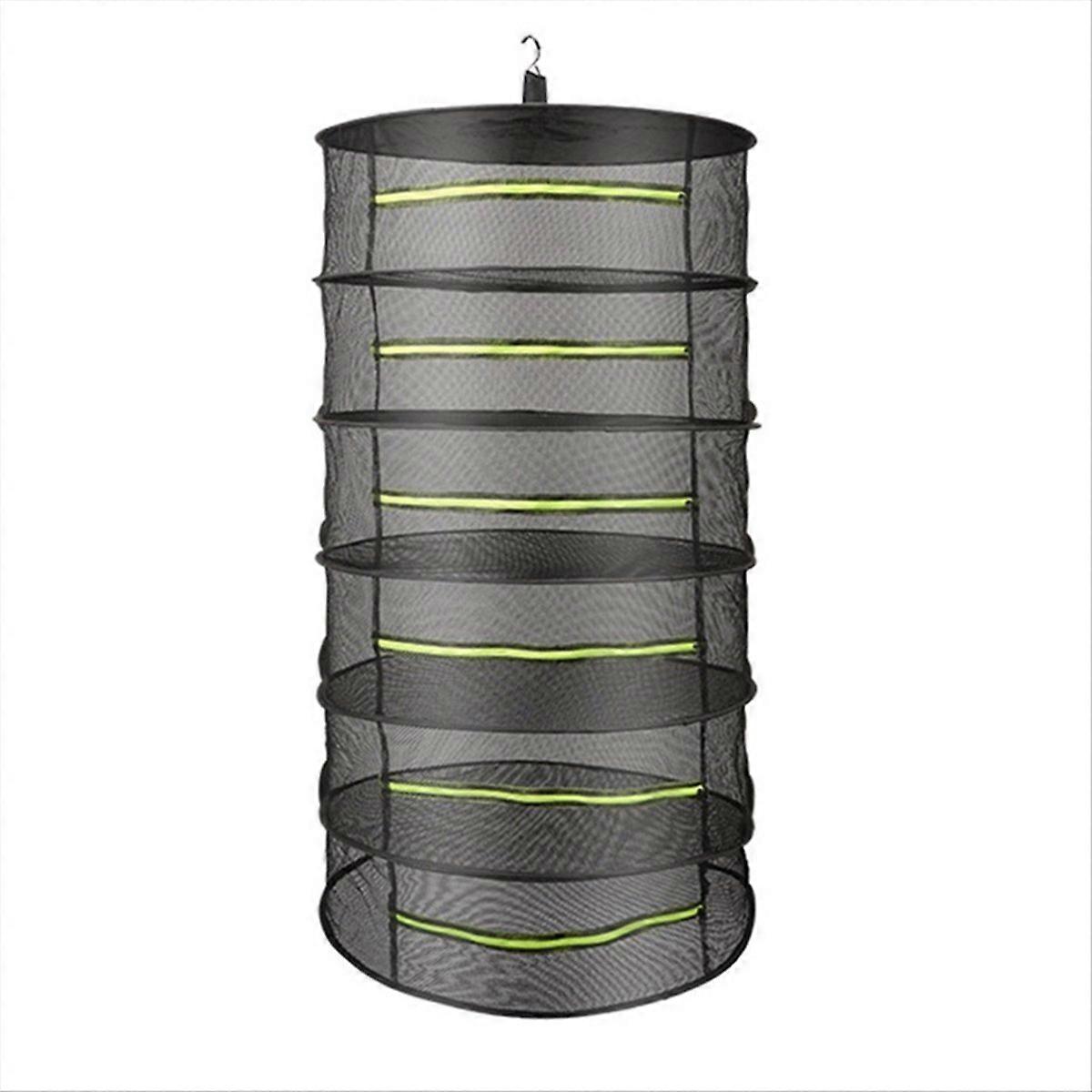 Folding Dry Rack for Vegetables Fish Mesh 6 Layer