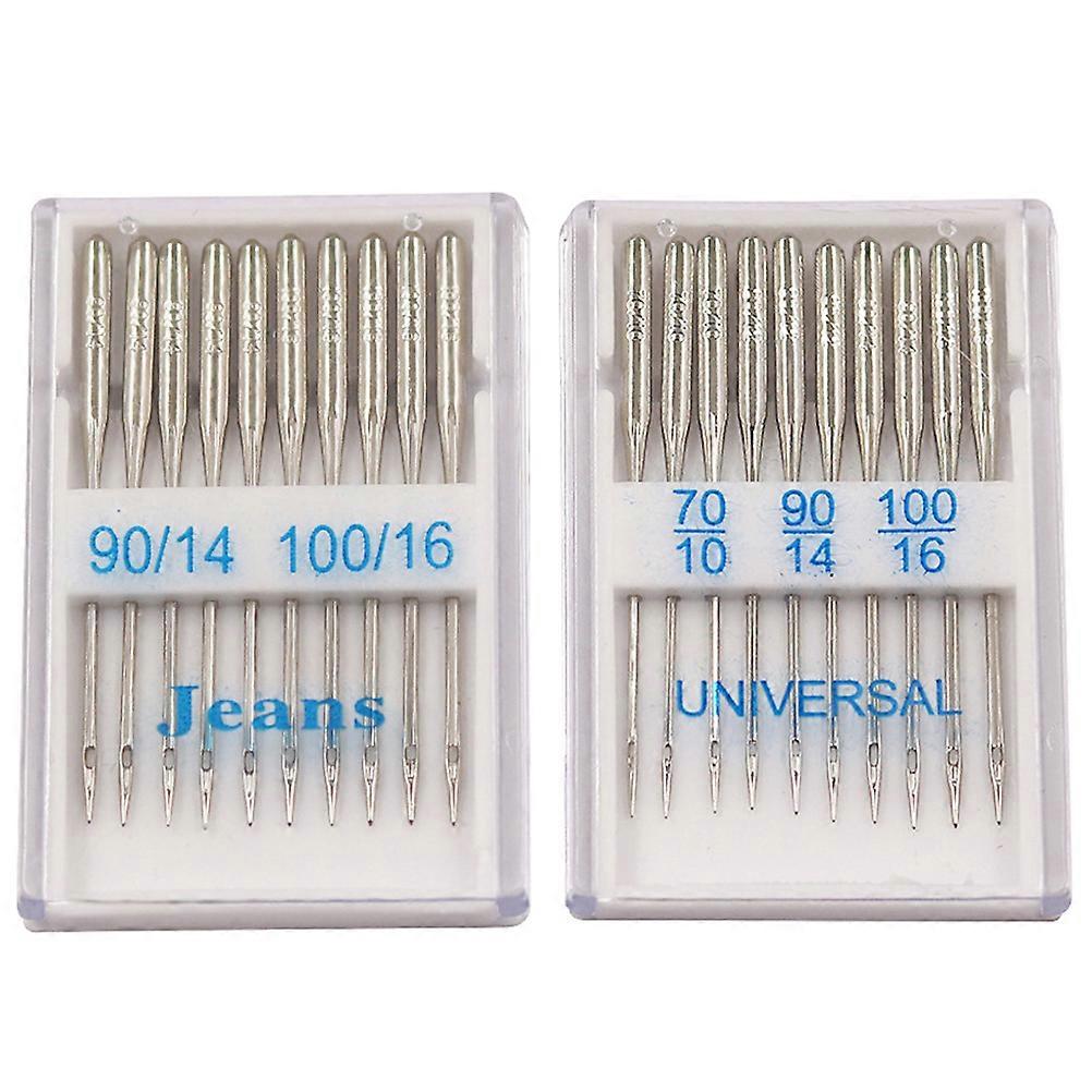 Portable Stitching Needles Sewing Machine Needles for DIY 2 Boxes