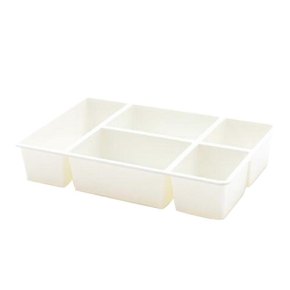 Drawer Organizer Make Up Storage Container for Storage Use White