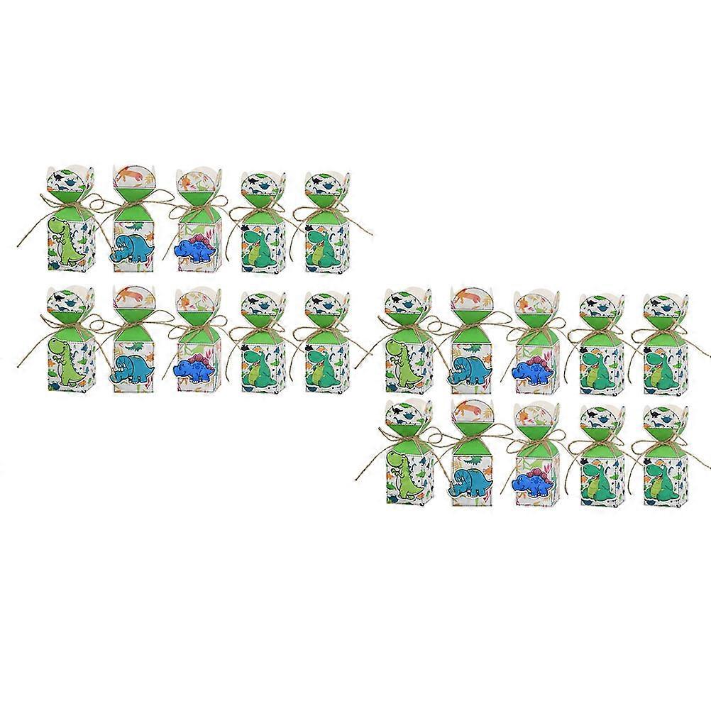 Dinosaur Candy Boxes Party Vase Candy Box for Storage 24Pcs