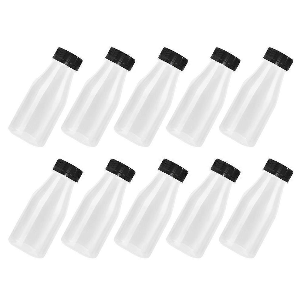 Drinkable Yogurt Bottles Milk Bottles School Work Portable 10Pcs