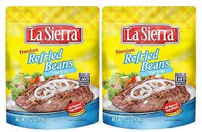 La Sierra Fat Free Refried Beans 2 Pack
