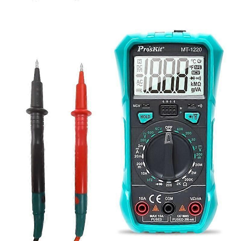 3-1/2 Burn-Proof Digital Multimeter MT-1220-C