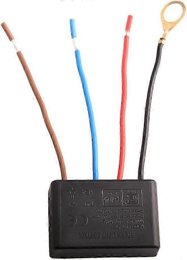Touch Switch, 15W-80W, Incandescent Bulb