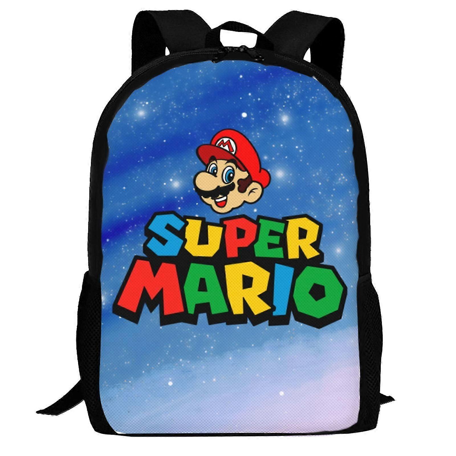 Super Mario Backpack,laptop Backpack Lightweight Casual Daypackmulti-function Travel Backpack Z24