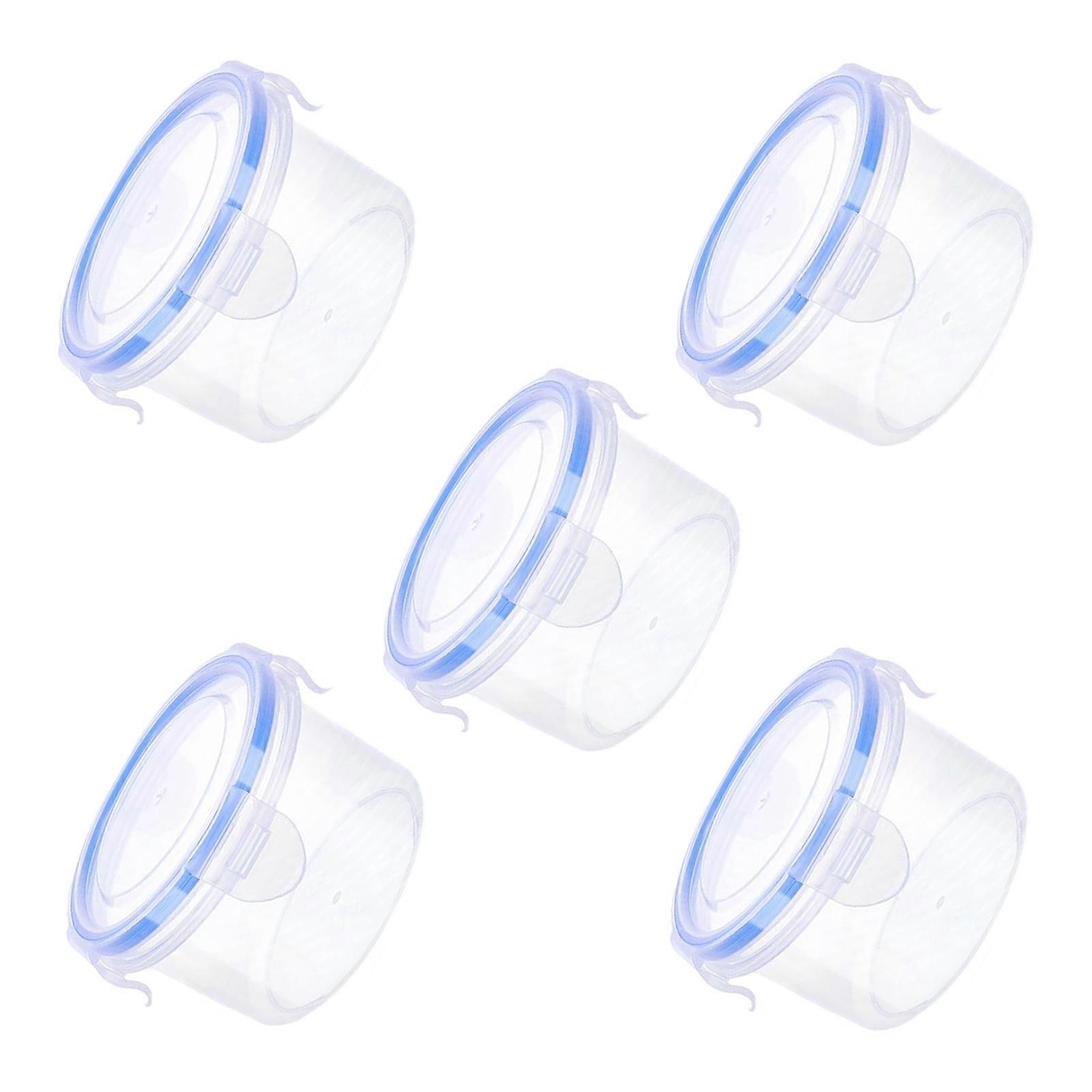 Clear Plastic Food Container With Secure Lids Stackable For Fridge Organization Leakproof And Airtights  L