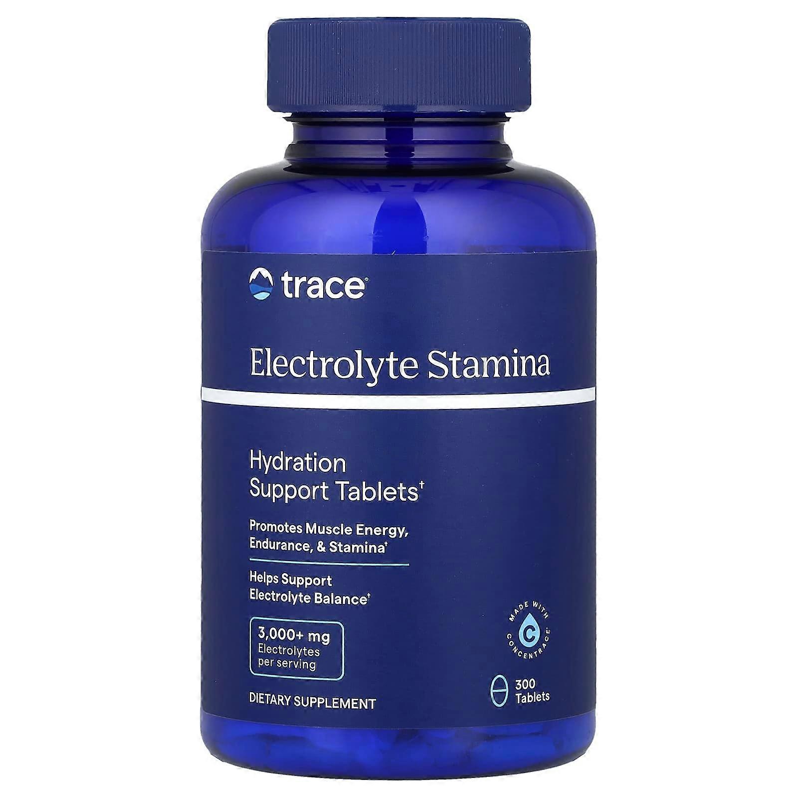 Trace Minerals Research, Electrolyte Stamina, 300 Tablets