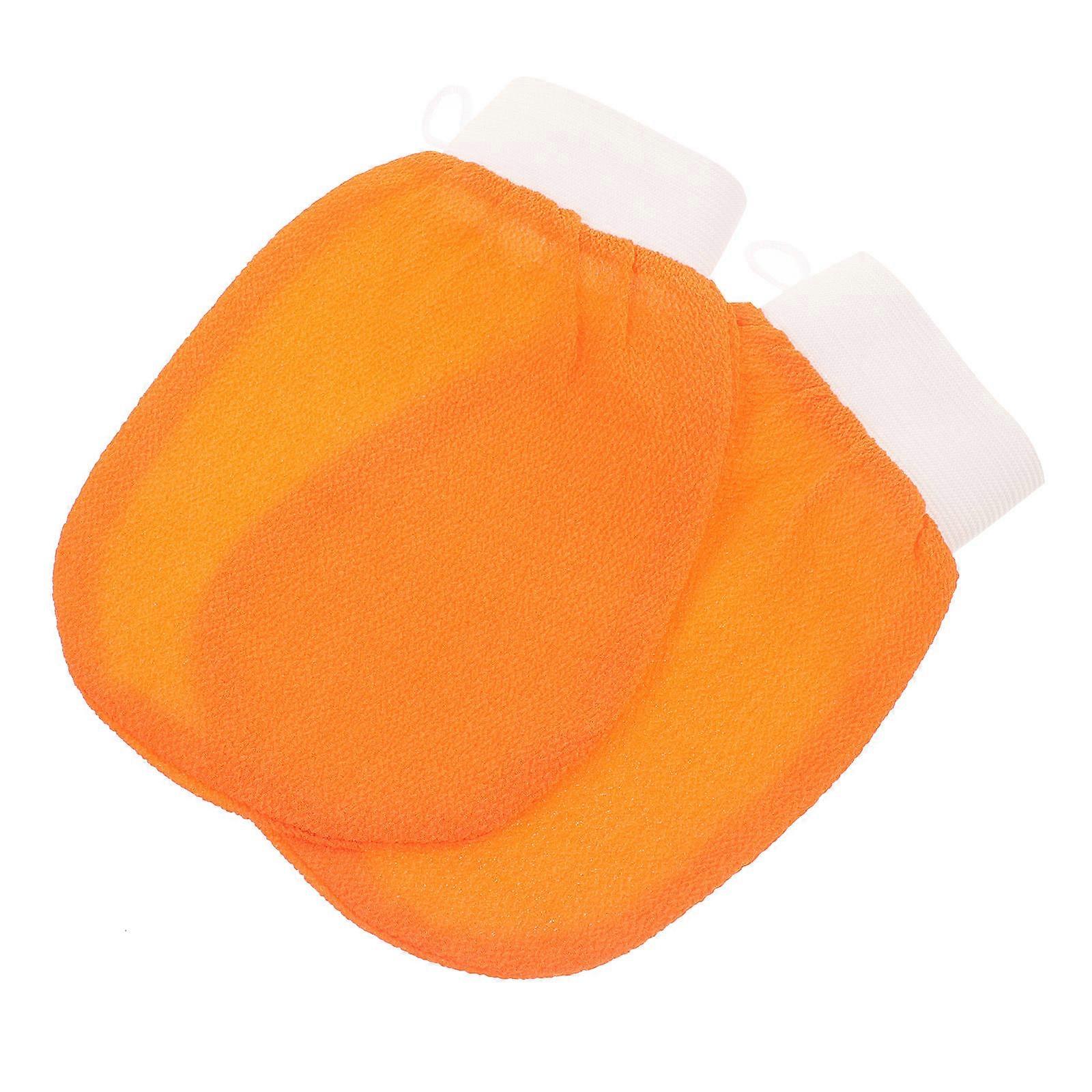 Shower Glove Creative Single-Layer Bathing Glove for Deep Cleaning 4Pcs
