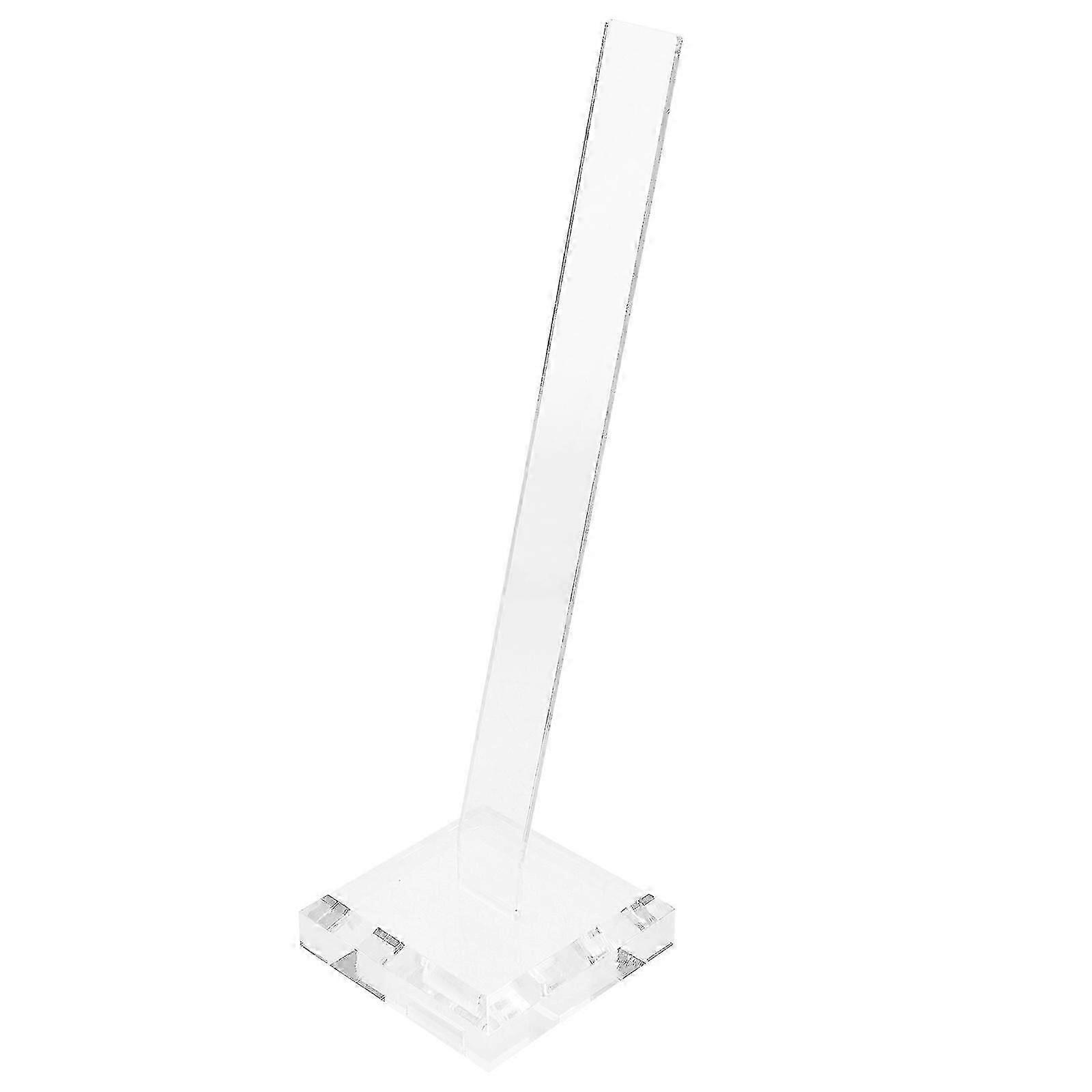 Clear Acrylic Barrette Display Stand for Small Items Showcase 1Set