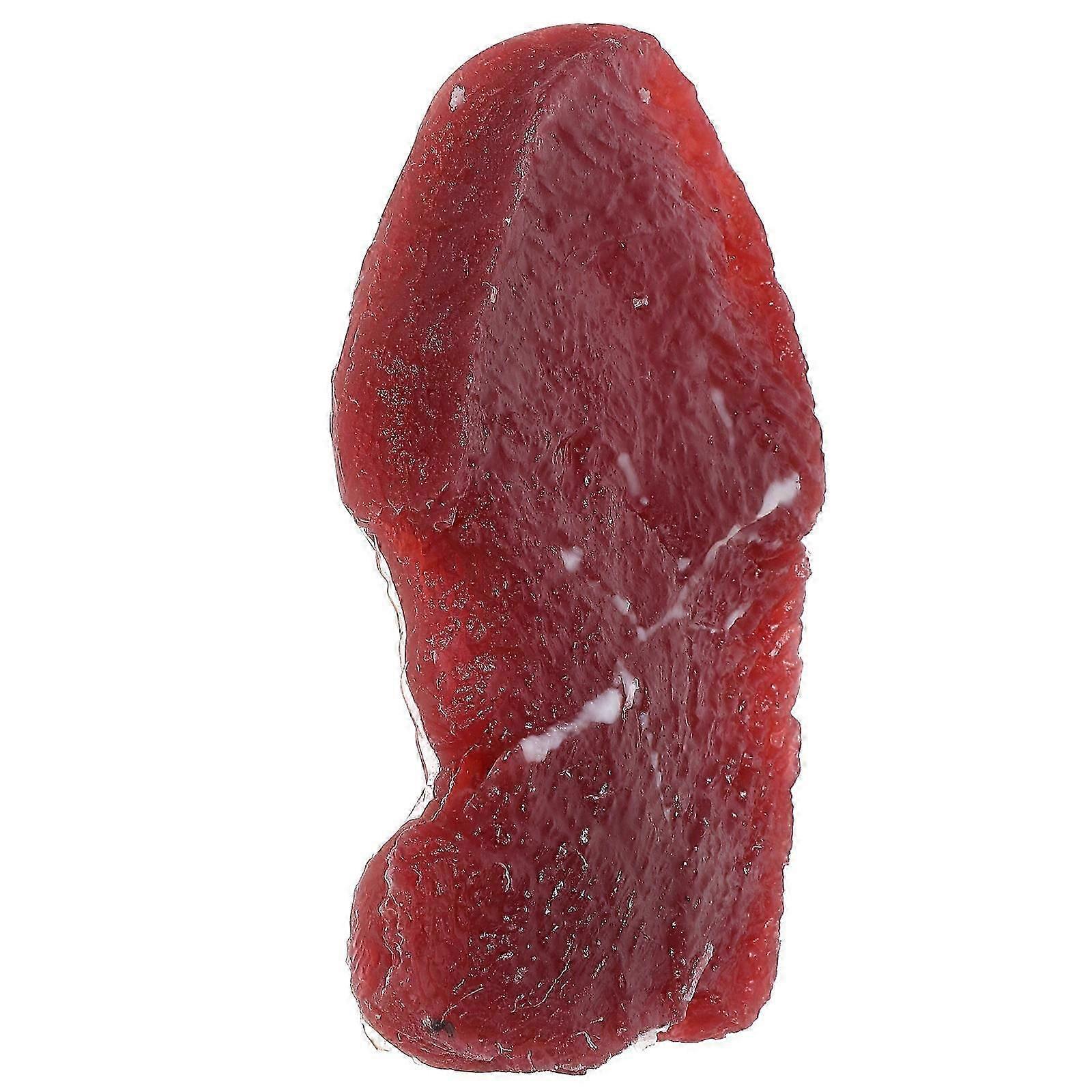 Fresh Steak Model Beef Steak Simulation Decor with 4Pcs for Kitchen Display