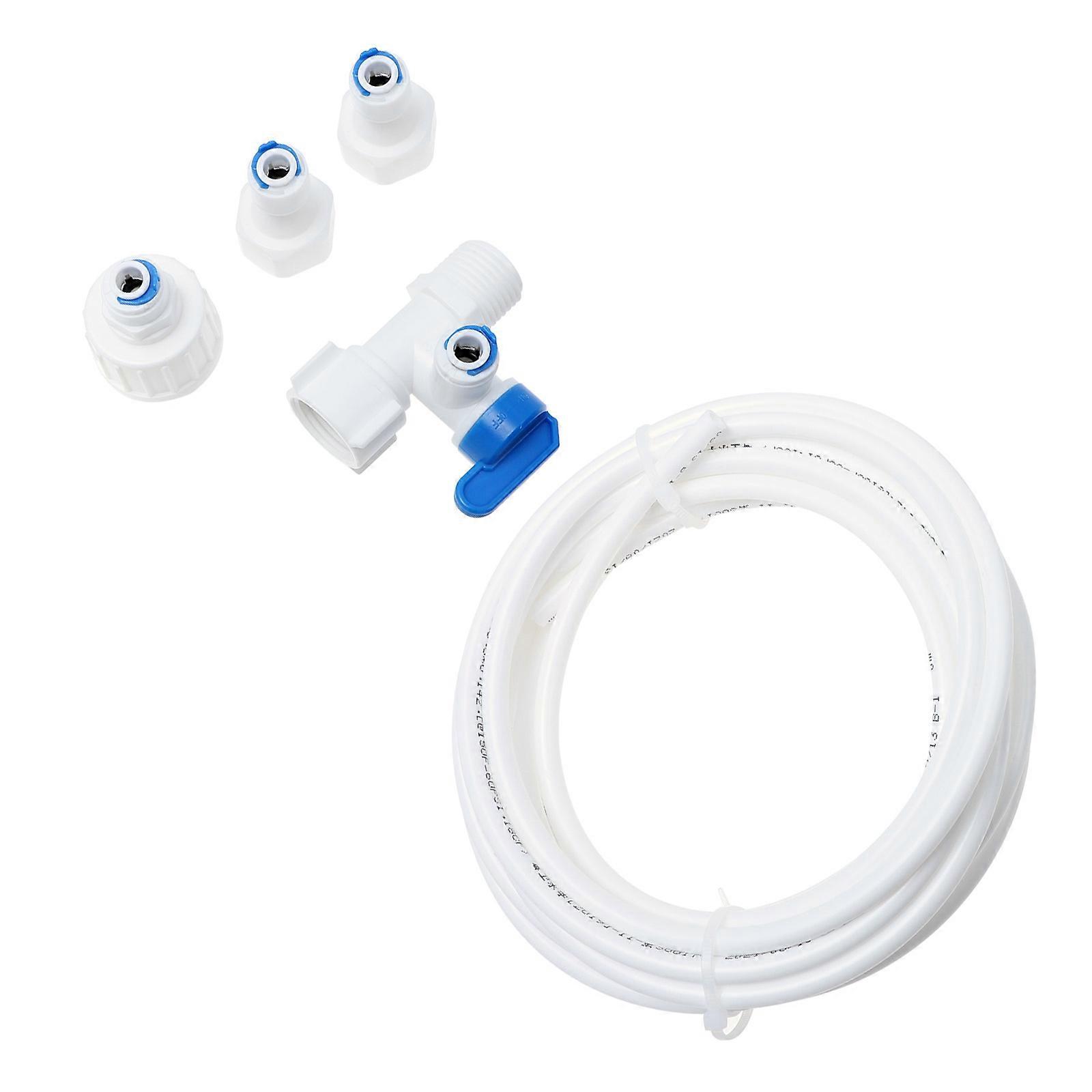 Durable Ice Maker Water Pipe Connector Kit for Ice Maker Installation 1Set