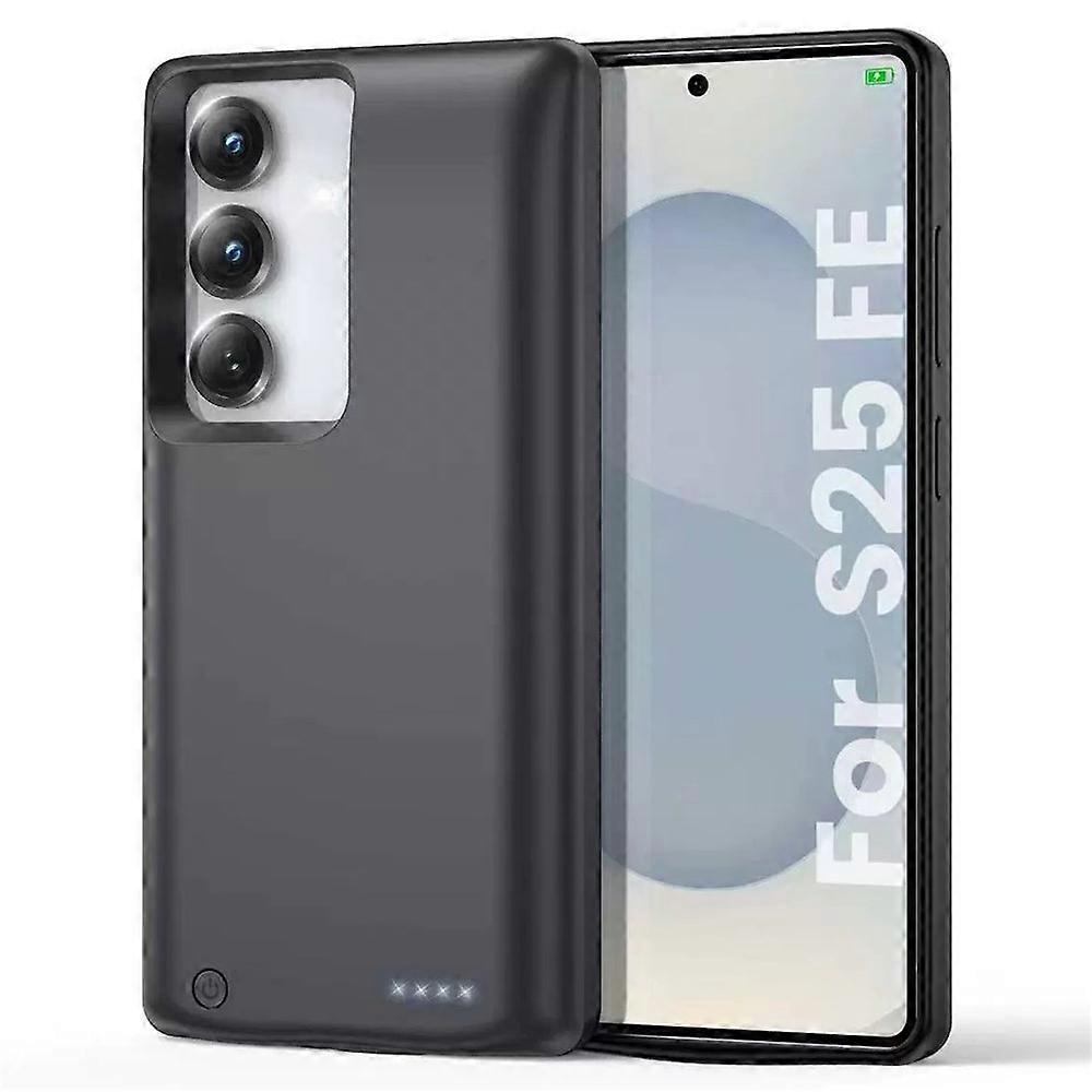 10000mAh Phone Battery Case Compatible For Samsung Galaxy S25 FE Backup Charger Power Bank Protective Cover Extended Battery Pack MultiColor