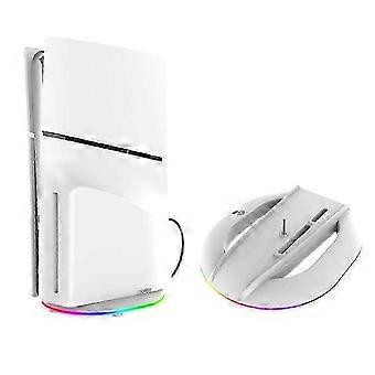 Verticale Stand met Schroef & 2 USB-poorten voor PS5 Slim Console, Vervangende Basis Compatibel met PlayStation 5
