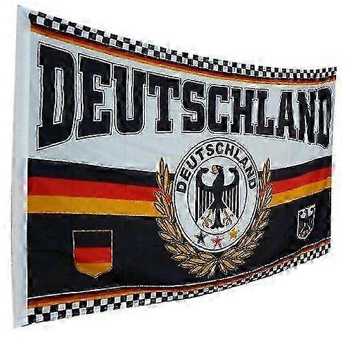 Premium polyester Eagle Tyskland landsflagg ballflagg Q0028