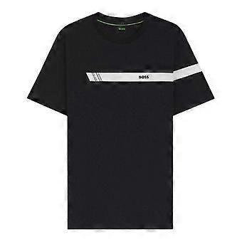 Boss Mens Colour Stripe Regular T-Shirt