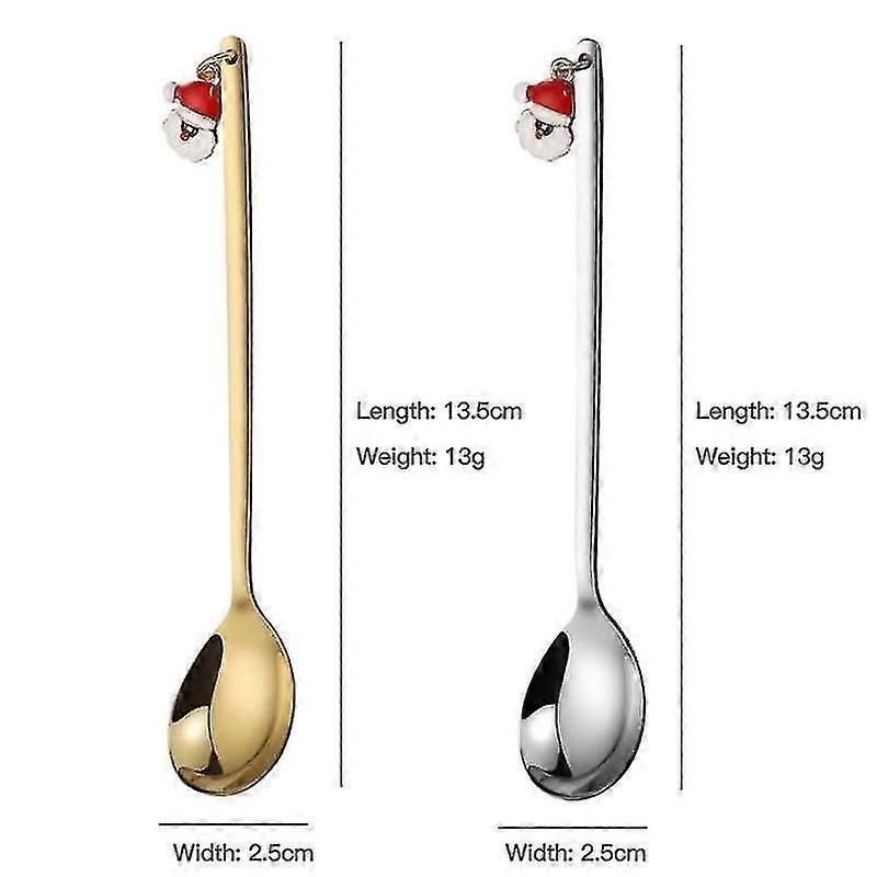 Weihnachtskaffeelöffel Edelstahl