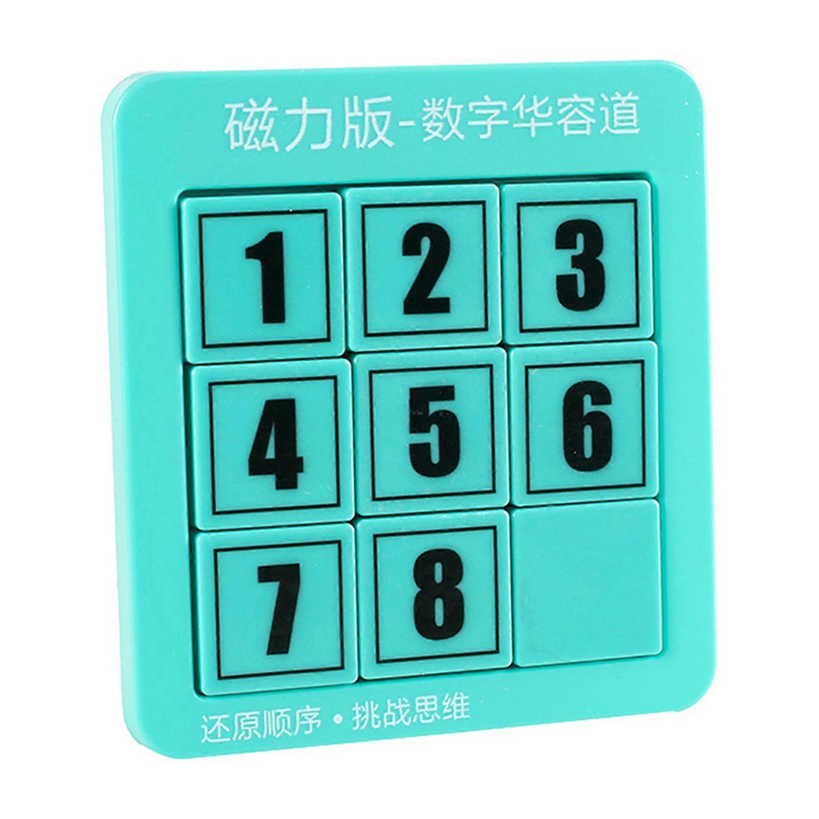 Brain Game Interactive Problem-solving Ability Smooth Edges Intellectual Development Exercise Spatial Creativity Entertainment Colorful Magnetic Numbe