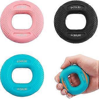 3Pcs Organic Silicon Ring Processor and Coach's Front Arm Trainer Training, Fitness, Exercise Training