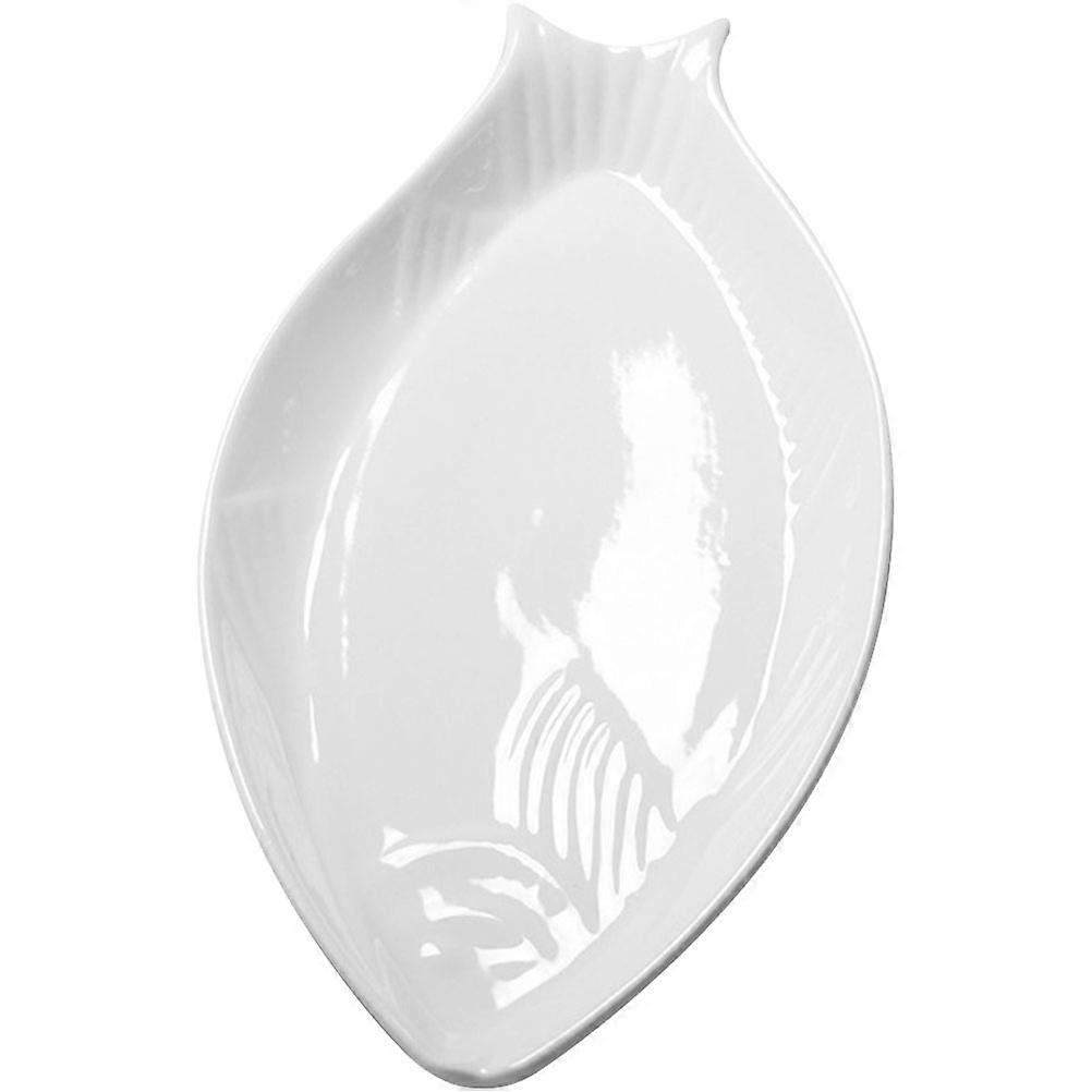 Serving Platter Dish Ceramic Fish Tray Serving Platter Personalized Ceramic Dinner Plate