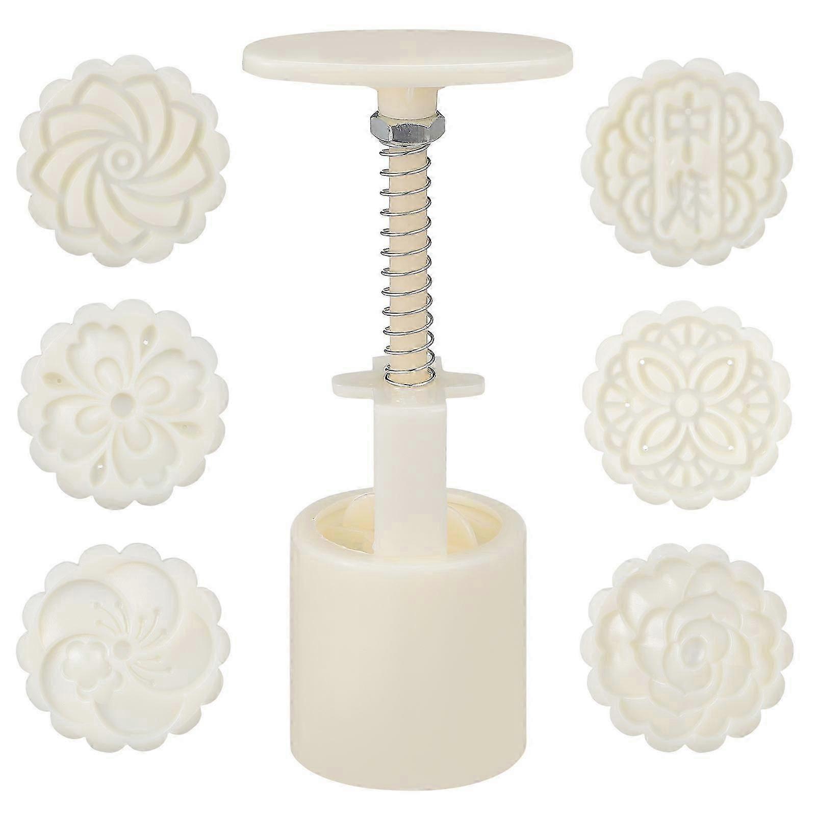 Cookie Mold for Professional and Home Use with Simple Press-and-Release Function