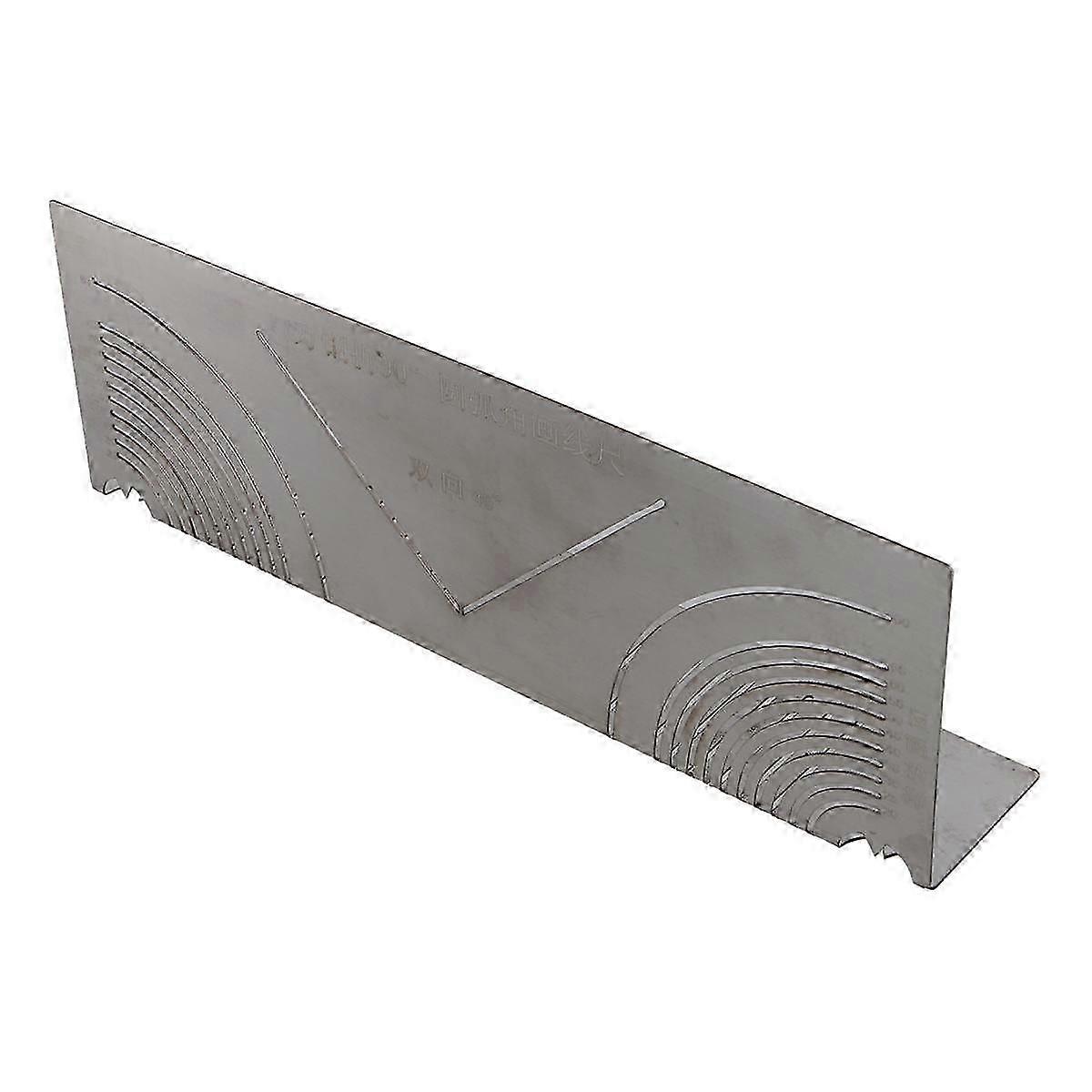 Precision Flex Angle & Arc Marking Tool, Adjustable Linear Arc Dual-Purpose Scriber, Square Steel Pipe Bend Tool