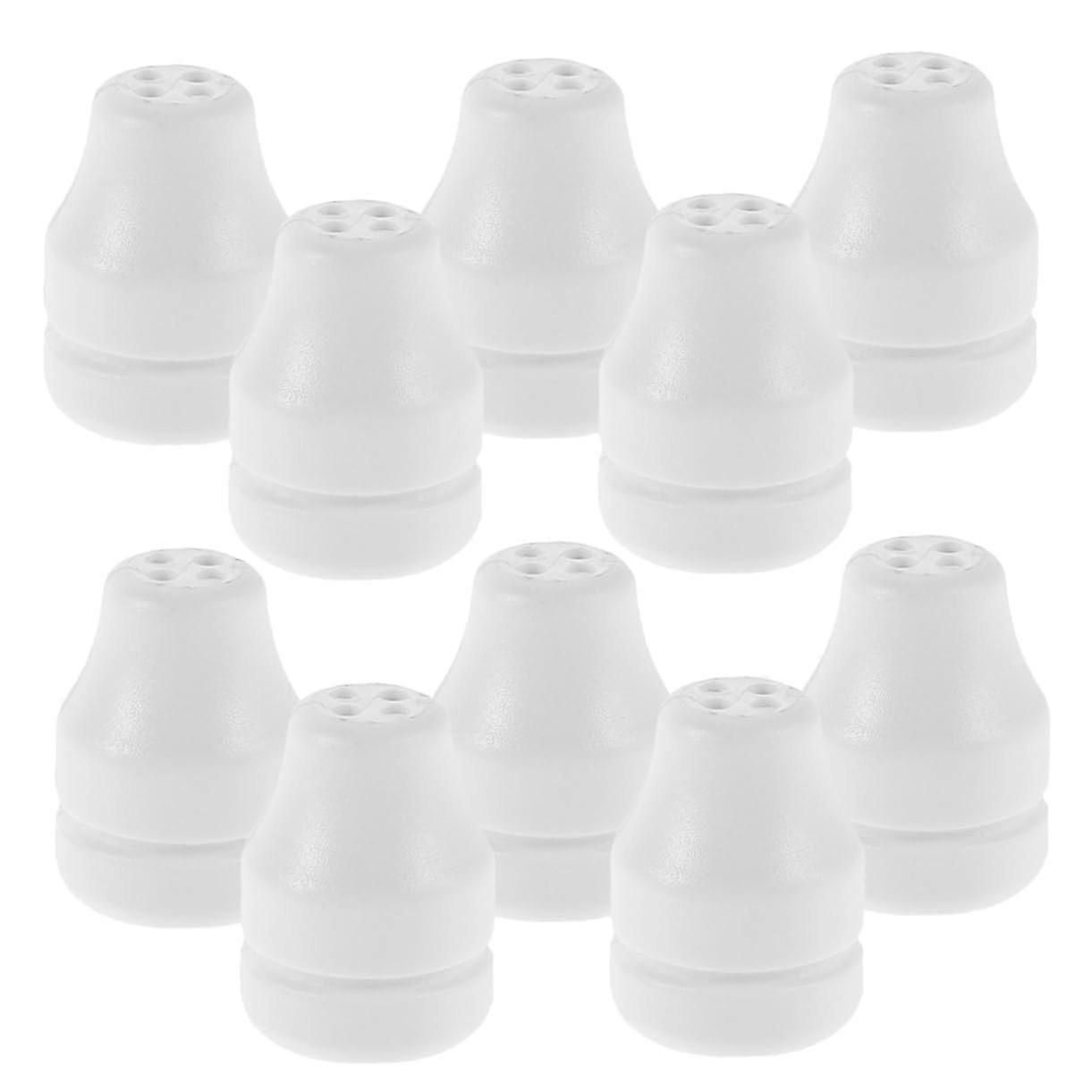 10pcs White Blind Cord Pulls with Ergonomic Grip Design, Replacement Window Blind Cord Knobs