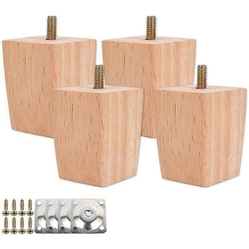 Wooden Bed Legs Set 5cm Height [MI]