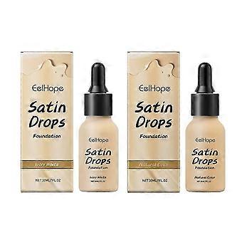 Hydra Liquid Foundation & Concealer lysnende, letvægts, naturlig finish, fejlfri dækning, nem påføring, 30 ml