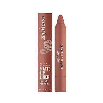 Zephoco Nude Pink Fog Matte Lip Makeup Pen – Natürliche Farbe, intensive Konturierung, natürliches Lippen-Make-up